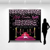 Lofaris Lights Camera Diamonds Custom Baby Shower Backdrop